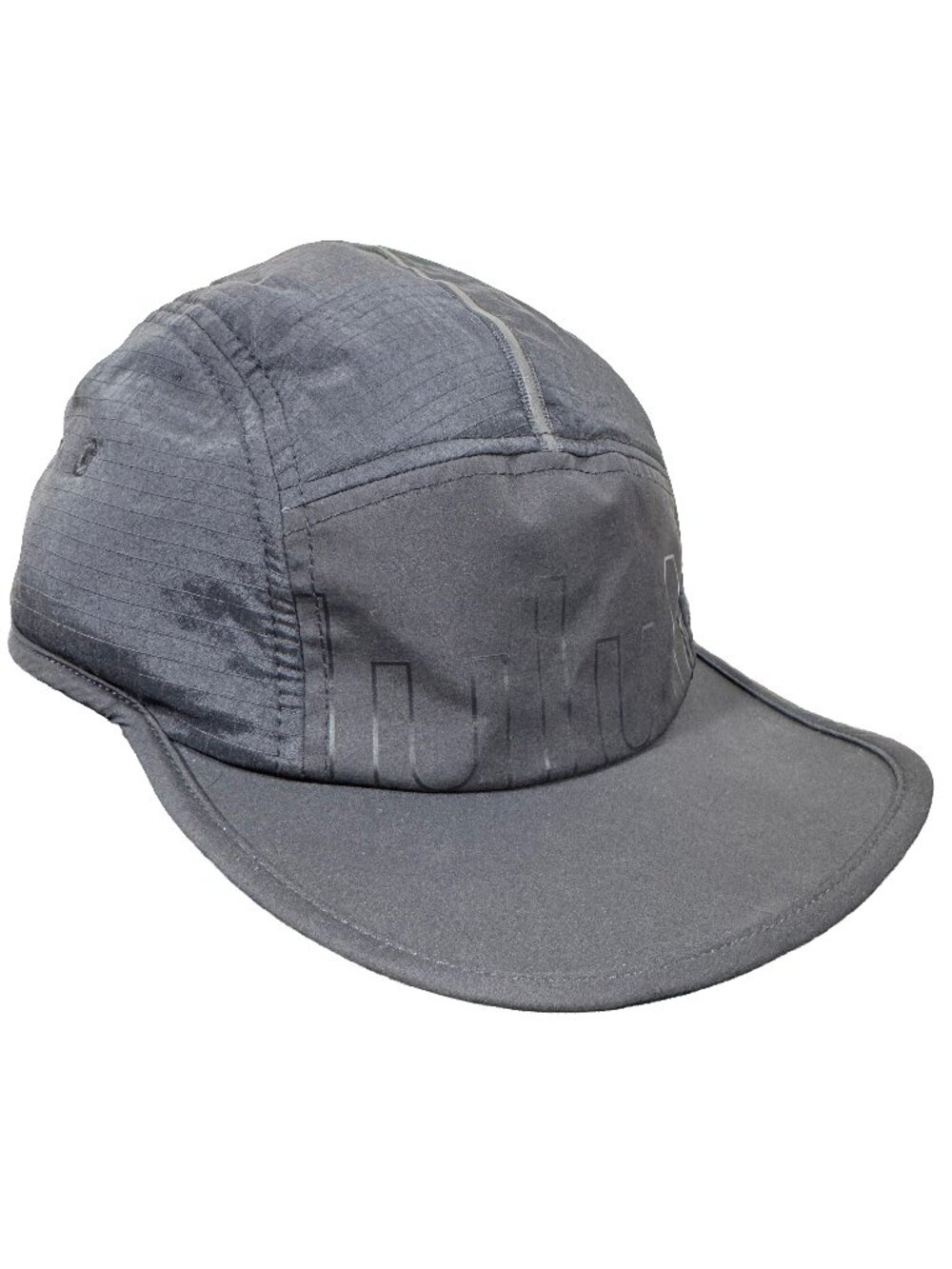 Lululemon Rip Stop Drawcord Spellout Logo 5-Panel Hiking Cap Black men's OS